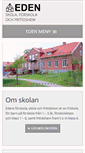 Mobile Screenshot of edenskola.se